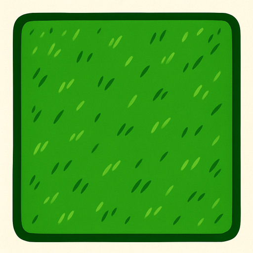 football field without lines.
In-Game asset.  2d.  High contrast.  No shadows