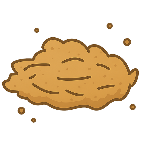 dust cloud. No background. Transparent background. Blank background. No shadows. 2d. In-Game asset. flat