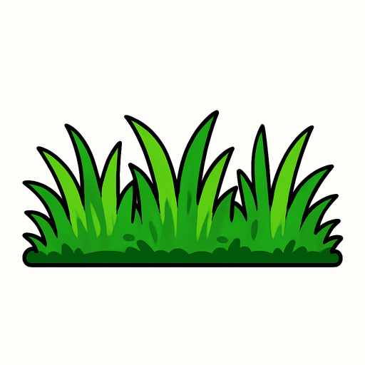 PLANT VS ZOMBİ DEKİ ÇİM.
In-Game asset.  2d.  High contrast.  No shadows