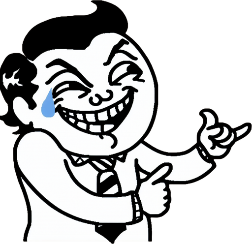 Ха-ха-ха.
Мем тролл