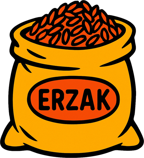 erzak.
In-Game asset.  2d.  High contrast.  No shadows