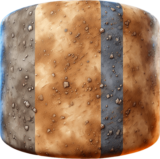 Dirt Texture.
Single Game Texture.  In-Game asset.  2d.  Blank background.  High contrast.  No shadows