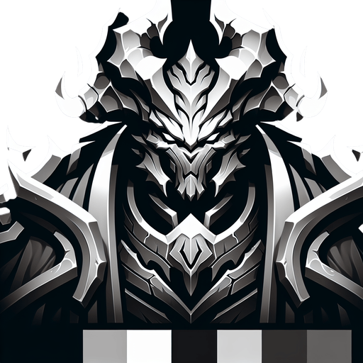 Boss.
Single Game Texture.  In-Game asset.  2d.  Blank background.  High contrast.  No shadows