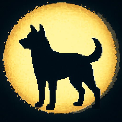 Cambia al guardia por la silueta de un perro