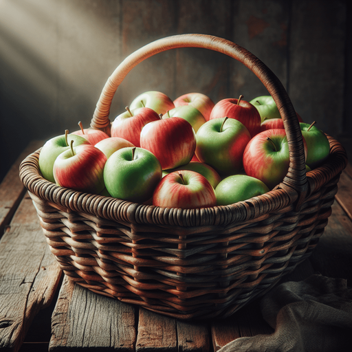 elma sepeti.
bir elma sepeti olsun