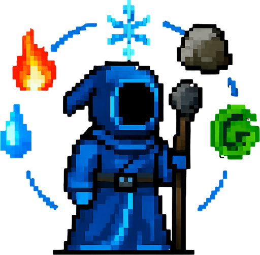 Tint the wizard to blue