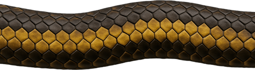 I need to create an image for the snake game. Can you create a horizontal image for the body (excluding the head)? It should be in a way that will not be distorted when added side by side. The snake will grow bigger and bigger. I hope you understand. I will add it to the Asset section of the game. But it must be realistic