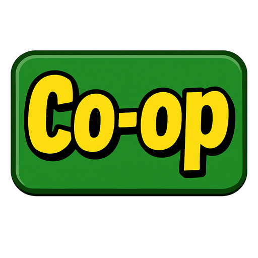 Change the text to say ‘Co-op’