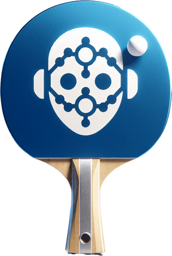openai logo inside of a pong paddle
Single Game Texture. In-Game asset. 2d. Blank background. High contrast. No shadows.