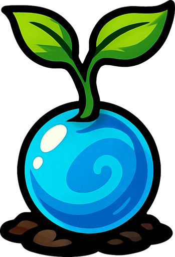manaSprout.
In-Game asset.  2d.  High contrast.  No shadows