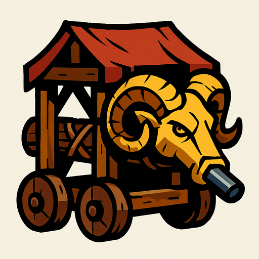 Koçbaşı.
In-Game asset.  2d.  High contrast.  No shadows