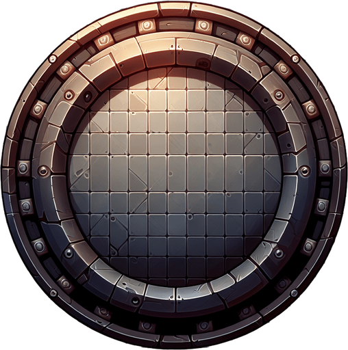 kaleci.
Single Game Texture. In-Game asset. 2d. Blank background. High contrast. No shadows.
