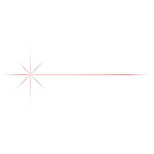 red laser.
In-Game asset.  2d.  High contrast.  No shadows