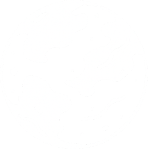 Pure White Planet.
In-Game asset.  2d.  High contrast.  No shadows
