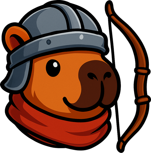 Cambia la resortera por un arco. Añade una bufanda y has el casco mas pequeño