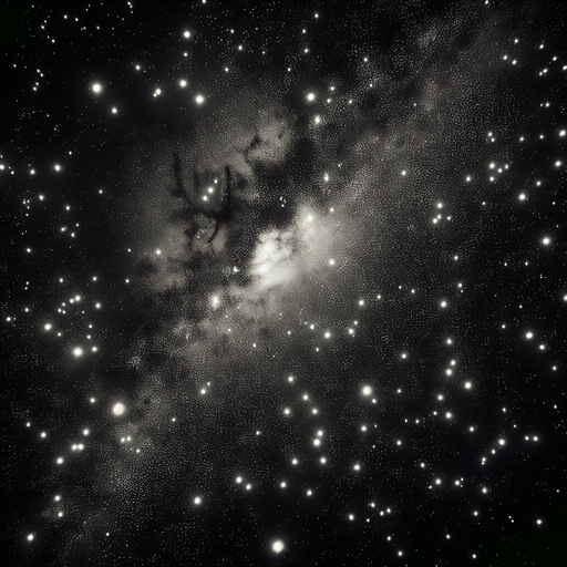 A starry sky background image. High resolution. 
Single Game Texture. In-Game asset. 2d. Blank background. High contrast. No shadows.