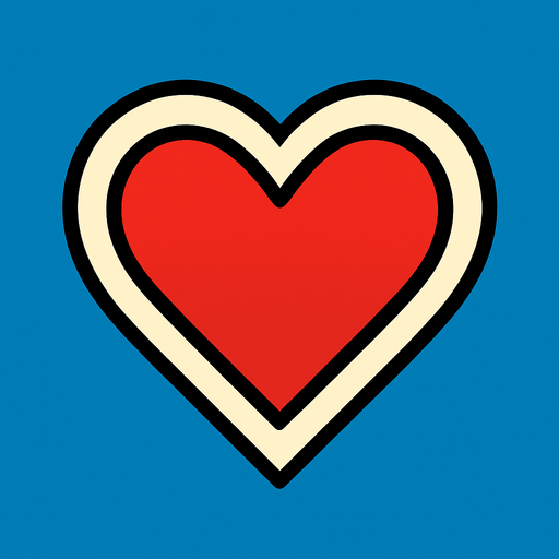 Coeur.
In-Game asset.  2d.  High contrast.  No shadows
