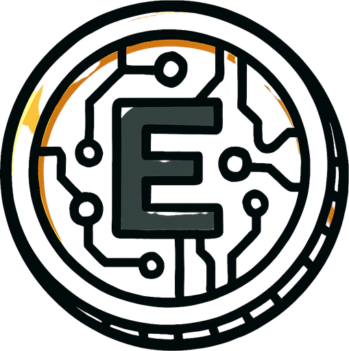 2d electronic visible coin.
In-Game asset.  2d.  High contrast.  No shadows