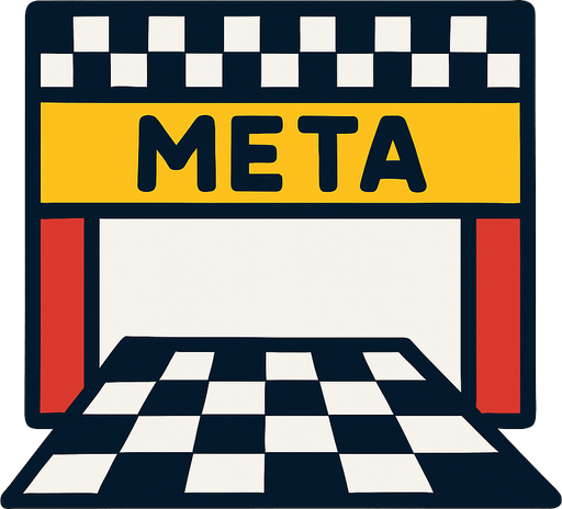 Línea de meta.
In-Game asset.  2d.  High contrast.  No shadows