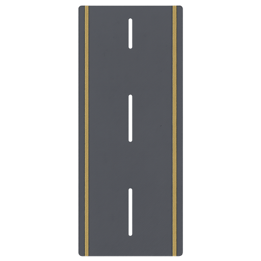 Road. No background. Transparent background. Blank background. No shadows. 2d. In-Game asset. flat