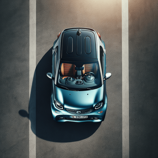 Smart mini, top view