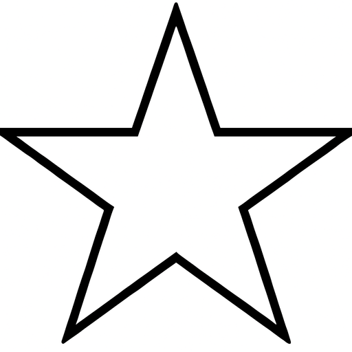 Add a black border to the star