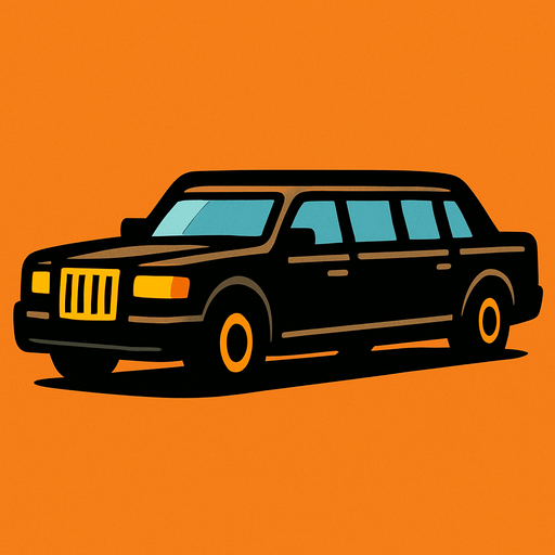 limuzin.
In-Game asset.  2d.  High contrast.  No shadows