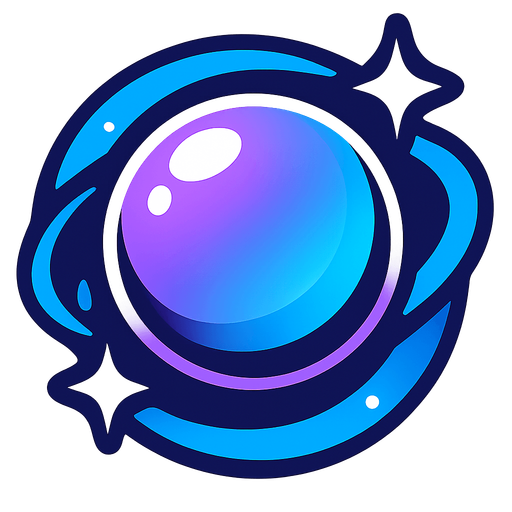 space pearl.
In-Game asset.  2d.  High contrast.  No shadows