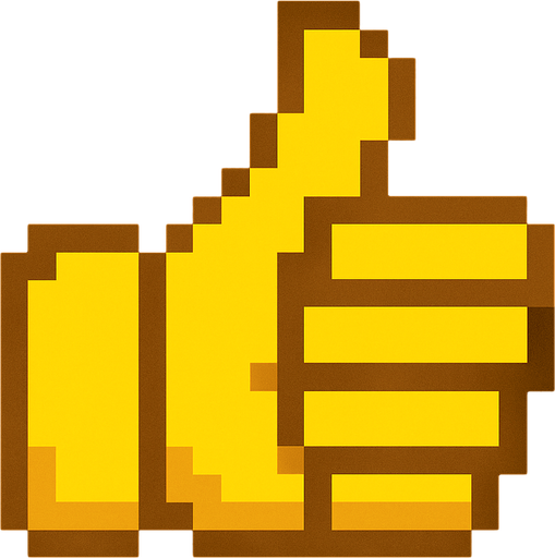 make a yellow 2d pixel like button.
In-Game asset.  2d.  High contrast.  No shadows