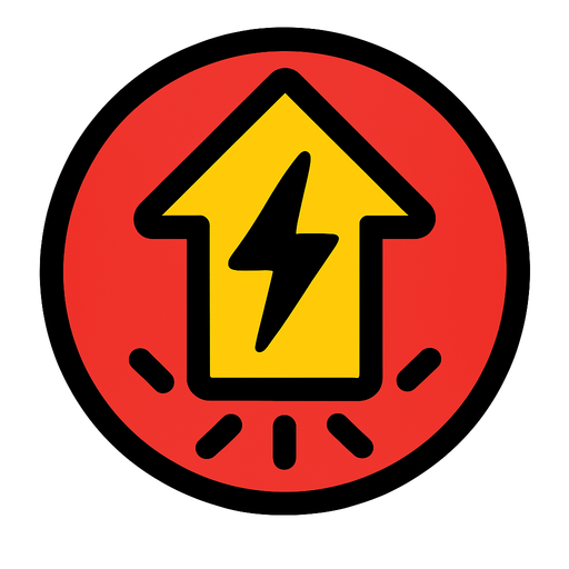 Power increase.
In-Game asset.  2d.  High contrast.  No shadows