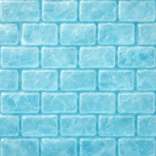 Haz los bloques de hielo ya no de piedra.