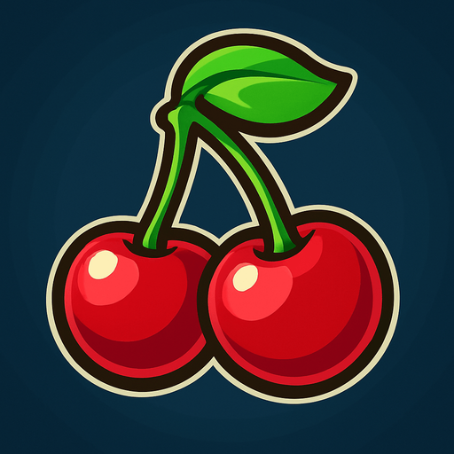 Cherry.
In-Game asset.  2d.  High contrast.  No shadows