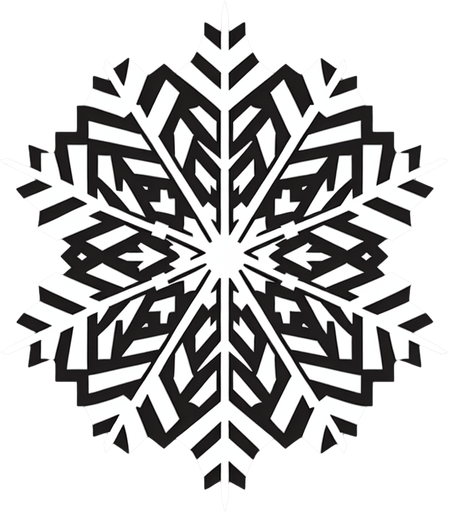 simple snowflake In-Game asset. 2d. Blank background. High contrast. No shadows. Single Game Texture. In-Game asset. 2d. Blank background. High contrast. No shadows.