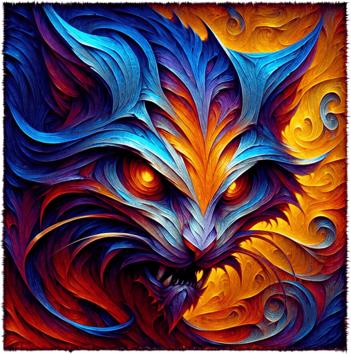 A good but dangerous cat. Warcraft 3 art..
Single Game Texture. In-Game asset. 2d. Blank background. High contrast. No shadows.