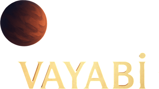 Space and planets view in Fantasy Art that wrote VAYABİ