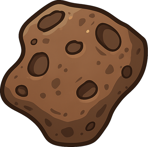 meteor
. No background. Transparent background. Blank background. No shadows. 2d. In-Game asset. flat