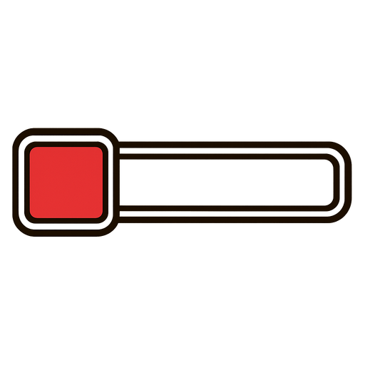 Empty healthbar with no heart.
In-Game asset.  2d.  High contrast.  No shadows