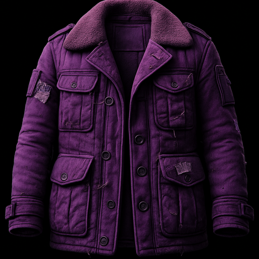 Make jacket purple