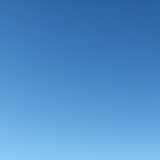 Photorealistic blue sky without clouds