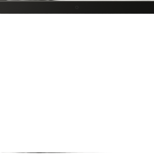 use keystone correction on the tablet view so that it is truly a front view and not tilted forward