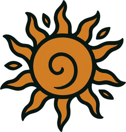 The sun