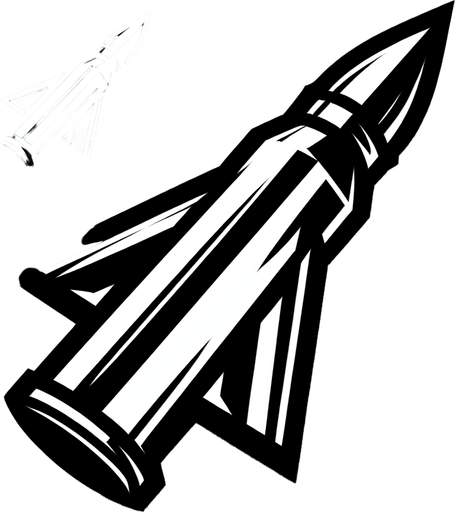 Sharpe bullet of plane.
Single Game Texture. In-Game asset. 2d. Blank background. High contrast. No shadows.