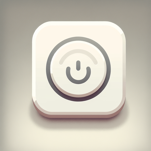 White circular touch indicator. White button like look. Game asset. No background. 2d. No shadow.