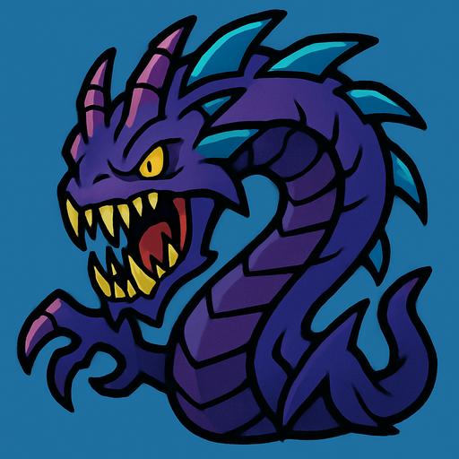 Baron Nashor.
In-Game asset.  2d.  High contrast.  No shadows