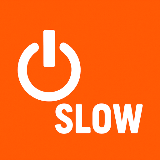 Powerup slow.
In-Game asset.  2d.  High contrast.  No shadows