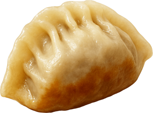 dumpling - Gerçekçi - Yazısız.
In-Game asset.  2d.  High contrast.  No shadows