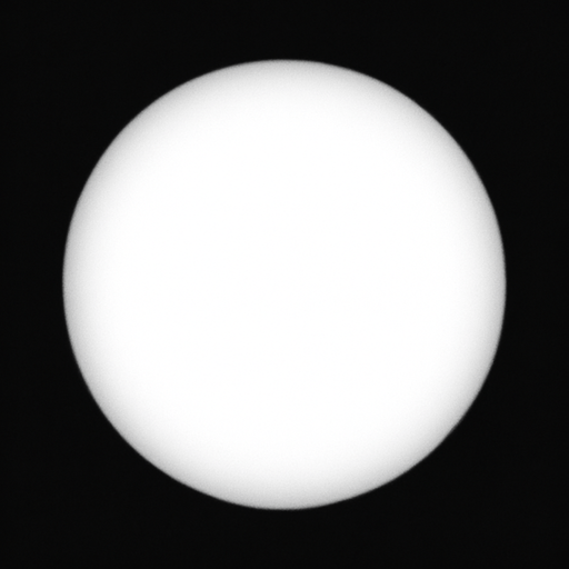 A white circle with a lightening gradient towards the edge..
Single Game Texture.  In-Game asset.  2d.  Blank background.  High contrast.  No shadows