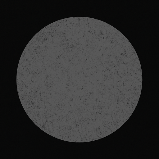 gri bir yuvarlak.
In-Game asset.  2d.  High contrast.  No shadows