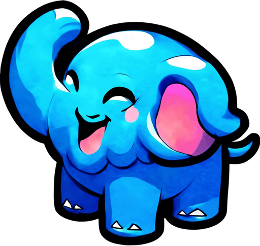 Scared look. Facing viewer. Legs flailing.