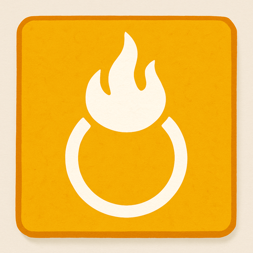 Create a tile with symbol on it.
In-Game asset.  2d.  High contrast.  No shadows